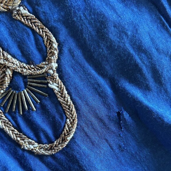 Free People Heavy Metal Top Tank in Cobalt ASO Alex Russo / Tori Vega FLAWED - Picture 8 of 12